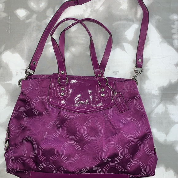 NWOT Coach Madison Dotted OP Art Sophia - Picture 1 of 12
